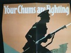 Wwi   World War One Canadian Recruiting Poster   repro  see My Bargain Auctions 