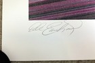 Dale Earnhardt Sr Signed Autographed 16 5x31 Sam Bass Lithograph  Poster  Jsa