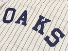 1970 Iowa Oaks  10 Game Used Oakland A   s Mlb Minor League Baseball Wilson Jersey