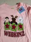 Webkinz Childrens Long Sleeve Shirt Authentic New W unused Code Free Us Shipping