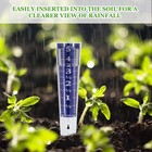 Outdoor Rain Gauge     Garden Rain Meter  Large Display For Easy Reading