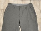Under Armour Match Play Pants Men s 34x32  actually 32x31  Gray Vented Golf