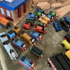 Thomas The Train Brio Ikea Toys R Us Wooden Tracks Large Lot