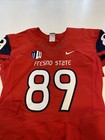 Game Worn Used Fresno State Bulldogs Football Jersey Nike Large  89 