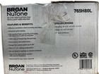 Broan Nutone 80 Cfm Bathroom Exhaust Fan  light And 1300w Heater 765h80l  ob 