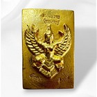 Phra Somdej Lp Amulet Thai Buddha Brass Gold Wealth Talisman Locky