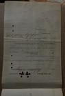 100 Shares  - Stock Certificate Missouri Kansas Texas Railway Company Nov 1880
