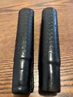 2x Peacekeeper Black Real Leather Baton Or Flashlight Holder Holster Police Cop