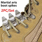 2pcs Safety Shoe Spikes Self-defense Fighting Kuba Kick Boots Spikes Martial Art