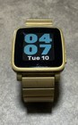 Pebble Time Steel Gold Smartwatch With Original Pebble 22mm Watchband
