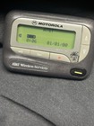 Vintage Motorola Flex Beeper Pager Aa Battery Pagers Alert With Cl  p   Tested 