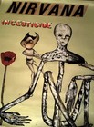 Kurdt Kobain Nirvana Incesticide Not For Sale Promo Poster 1992 Geffen Sub-pop