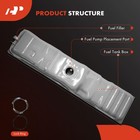 Fuel Tank With Lock Ring O-ring For C10 C20 C30 K10 K20 K30 C1500 C2500 C3500
