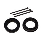 Pro  Bicycle Bottom Bracket Conversion Kit Adapter 68mm American To Euro Black