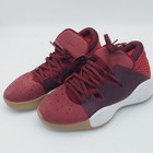 Adidas Pro Vision - 11222  Burgundy Red Youth Boys Basketball Shoes Size 4 5
