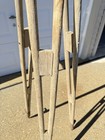 Antique Vintage Surveyor s Survey Transit Level 60  Tripod Stand Wood Great Look