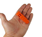 Rescue Whistle 4 Pack High Visibility Orange Emergency Survival Signaling Device