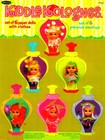 Original Vintage Uncut 1969 Kiddle Kolognes Paper Dolls rare Set excellent Cond