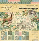 Graphic 45 Woodland Friends Bundle   Wildlife Nature Forest Country  ships Free 