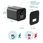 1080p Mini Security Camera Charger W  64gb Card Motion Detection Indoor No Wifi