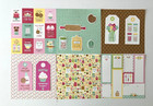 K167 - Bake Me Happy Made With Love 6x6 Scrapbook Card Kit With Diecuts