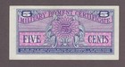 Us Mpc Military Payment Certificate 5 Cents Note Series 611