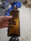 Golden Old Amber Dr j Hostetter s Stomach Bitters Bottle
