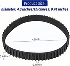 Sander Toothed Drive Belt 848530 For Porter Cable Sander Model 352vs Type6 Type7