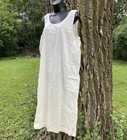 Vtg Edwardian 1910 1920 Cotton Slip Lingerie Nos Deadstock W Store Tag Xxl