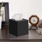 Tissue Box Cover Square Facial Cube Tissue Box Holder Vessel Dispenser For Bathr
