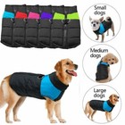 Small Large Pet Dog Vest Jacket Winter Warm Waterproof Clothes Padded Coat Vest