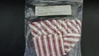 Longaberger 1993 Sweetheart  Sweet Basil Booking Basket Red Ticking Liner  21318