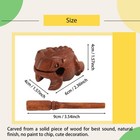 Croaking Wood Percussion Musical Sound Wood  Tone  Toy B3w55629