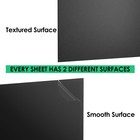 Cregear Abs Plastic Sheet 1 8  X 36  X 24  - Textured   Smooth  1 Pack