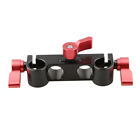 Camvate 4-holes 15mm Rod Clamp For Dslr Rail Rig Support System Tripod Baseplate