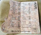 Hard Rock Cafe Miami Merchandise Pamphlet Brochure - See Pictures