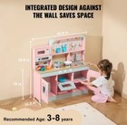 Kitchen Gift Playset Kids Pretend Cooking Play Toy 24 Piece Accessori