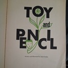 Vintage 1960s Activity Book        toy And Pencil    Pre-owned Unused But For 1 Page