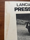 Vintage 1975 Lancia-wonder Press On Regardless Scca Pro Rally Racing Poster Por