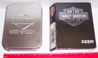 Vintage 2006 Zippo Harley Davidson Cigarette Lighter Chrome Finish New old Stock