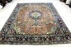 10x13 Museum Masterpiece Antique Hand Knotted Vegetable Dye Tabrizz Wool Rug