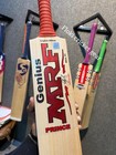 Mrf Pro Grade English Willow Cricket Bat Short Handle Lightweight Power Play