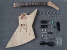 Diy Explorer Style Electric Guitar Kit Mahogany Body Neck  Rosewood  pex-819 