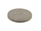 Israel Coin Vintage Silver Tone 2 Sided Design