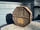 Vintage Goldberg Bros  Metal Two-reel 35mm Movie Film Transport Case  Marked Mgm