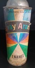 Vintage Spray Paint Can - Spray Arama  paper Label 