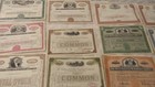 20 Railroad Stock Certificates  Lot   9