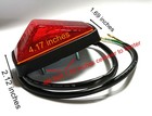 6volt Small Universal Enduro Dirt Bike Dual Sport Off Road Tail Brake Light Lamp