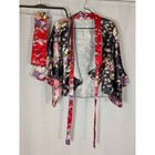 Kids Floral Kimono Jacket With Sash Size 140