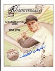 Walt Dropo Signed 8 5 X 11 Print Auto 12 Consecutive Hits 2 Count Lot Jsa